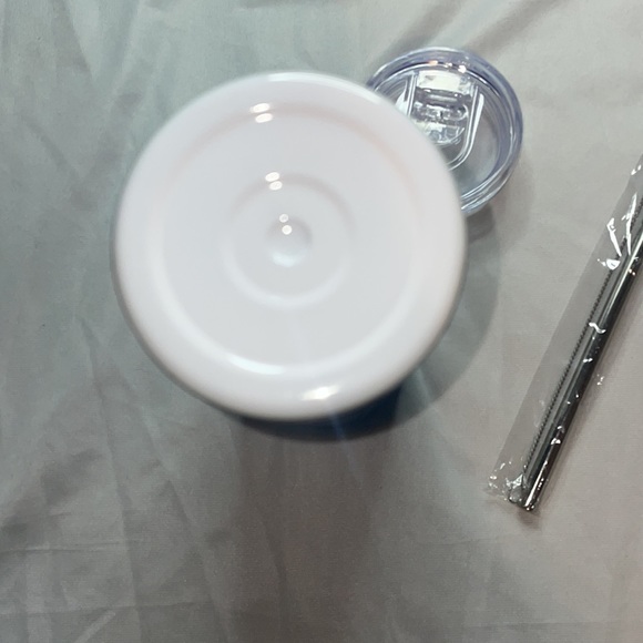 NFL Raiders 20 oz Sublimation Skinny Tumbler Cup Straw & Lid Included - Picture 4 of 5